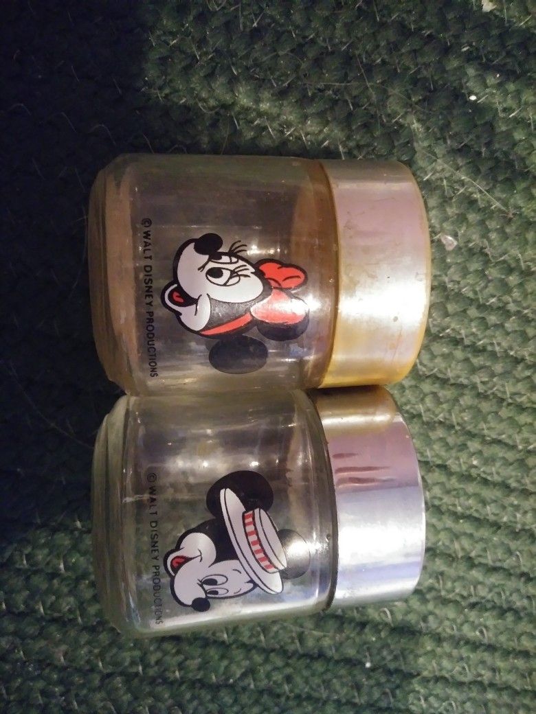 Mickey And Minnie Salt And Pepper Shakers