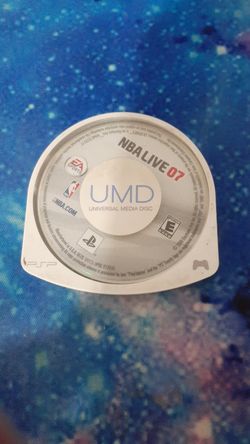 NBA LIVE 07 PSP game