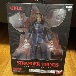 Stranger Things Void Series Hopper 6" Action Figure Netflix Bandai 2022