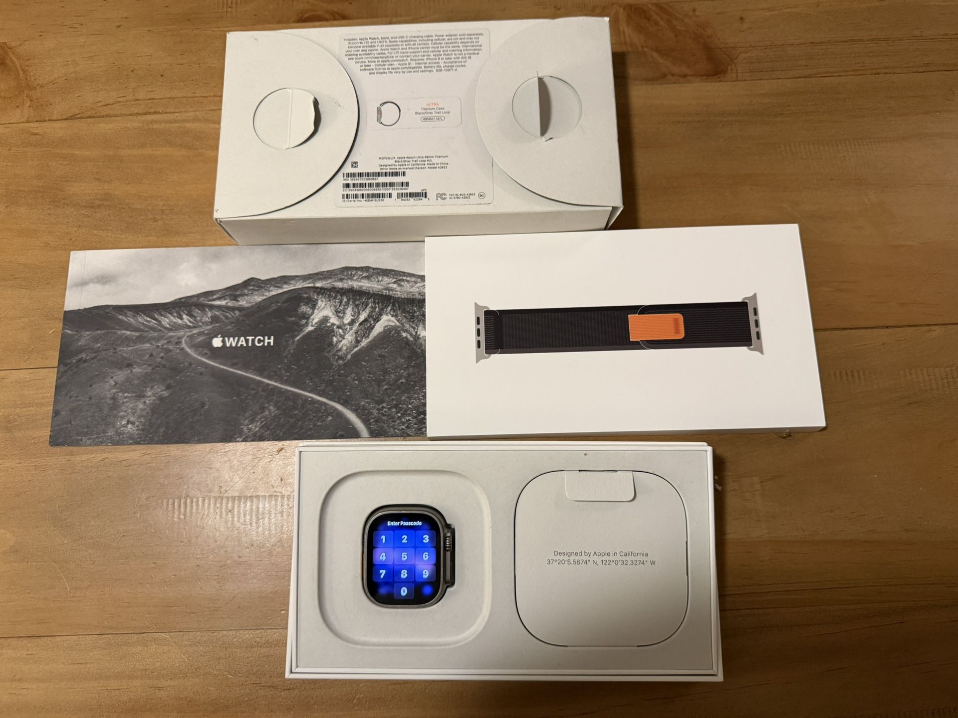 Apple Watch Ultra – 49mm Titanium – Excellent Condition!