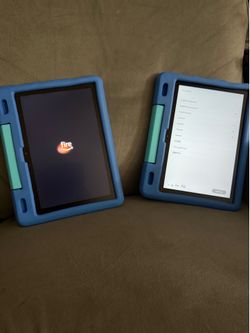 2 Amazon Fire HD 10 kids tablet (11th generation)
