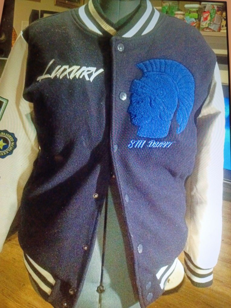 8IGHTH/DSTRKT CLOTHING COMPANY VARSITY BLUE/  BLACK MENS 