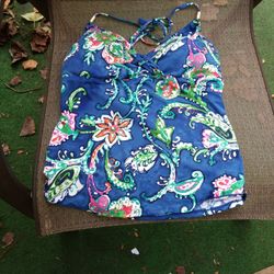Ralph Lauren Womens Bathing suit Top Size 8
