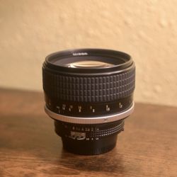 Nikon Nikkor 85mm 1.4 AIS Lens for Film Mirrorless Or Dlsr Camera