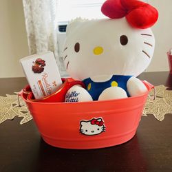 Hello Kitty Gift Basket