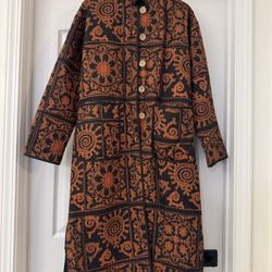 Chapan Kazakh Mongol Uzbek Kyrgyz Central Asia Ethnic Jacket Coat Nauryz Navruz