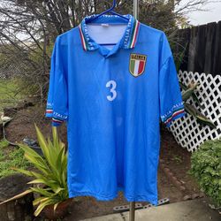‘90s Paolo Maldini Italy National soccer jersey