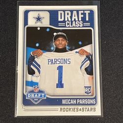 Micah Parsons Rookie Card Draft