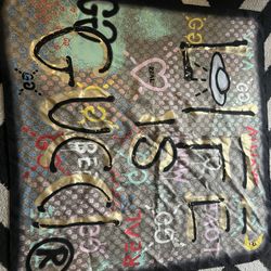 Authentic Gucci Silk Scarf 