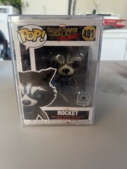 Funko Pop! Disney Parks Exclusive Rocket Guardians Of The Galaxy Breakout #491