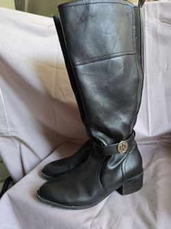 Tommy Hilfiger Black Riding Boots (Size 10 M)