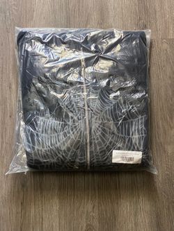 Black OG Web studded Sp5der Hoodie