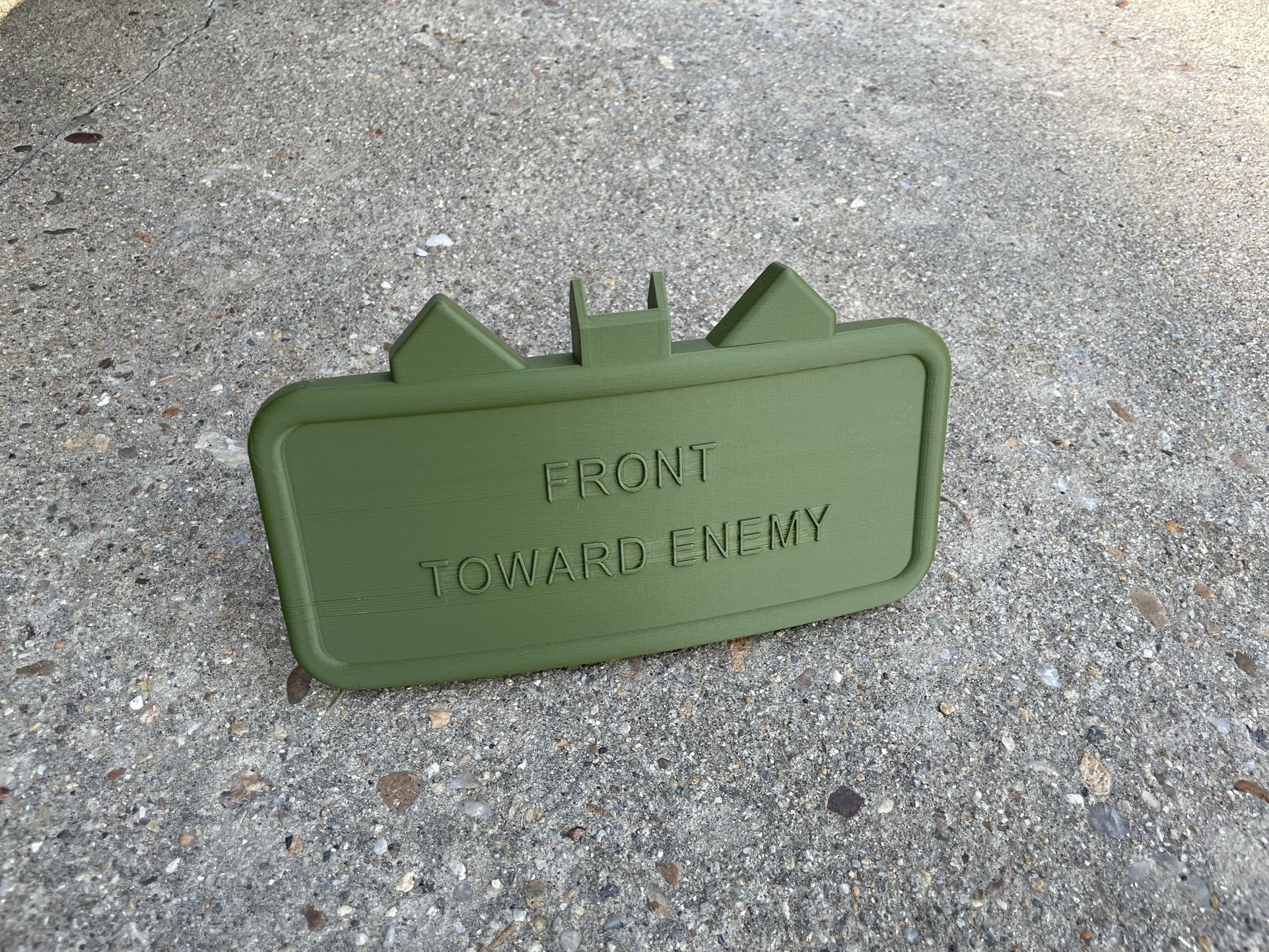 Claymore Replica Hitch Cover