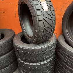 LT 275/55R20 Nitto Ridge Grappler High Tread Full Set of 4 Tires