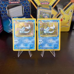Pokemon Cards Vaporeon 