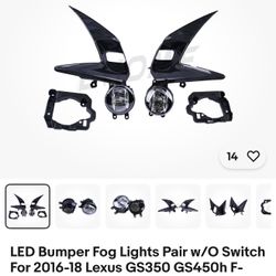 Lexus LED Bumper Fog Lights