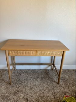 Rattan Desk