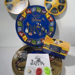 The Wonderful World Of Disney Trivia Trivial Pursuit Board Game 1997 Complete