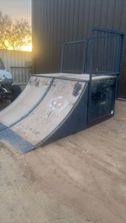 Woodward Quarter pipe Or Half pipe