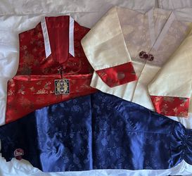 Korean Boys Traditional Clothing, 3 Pieces Outfit 