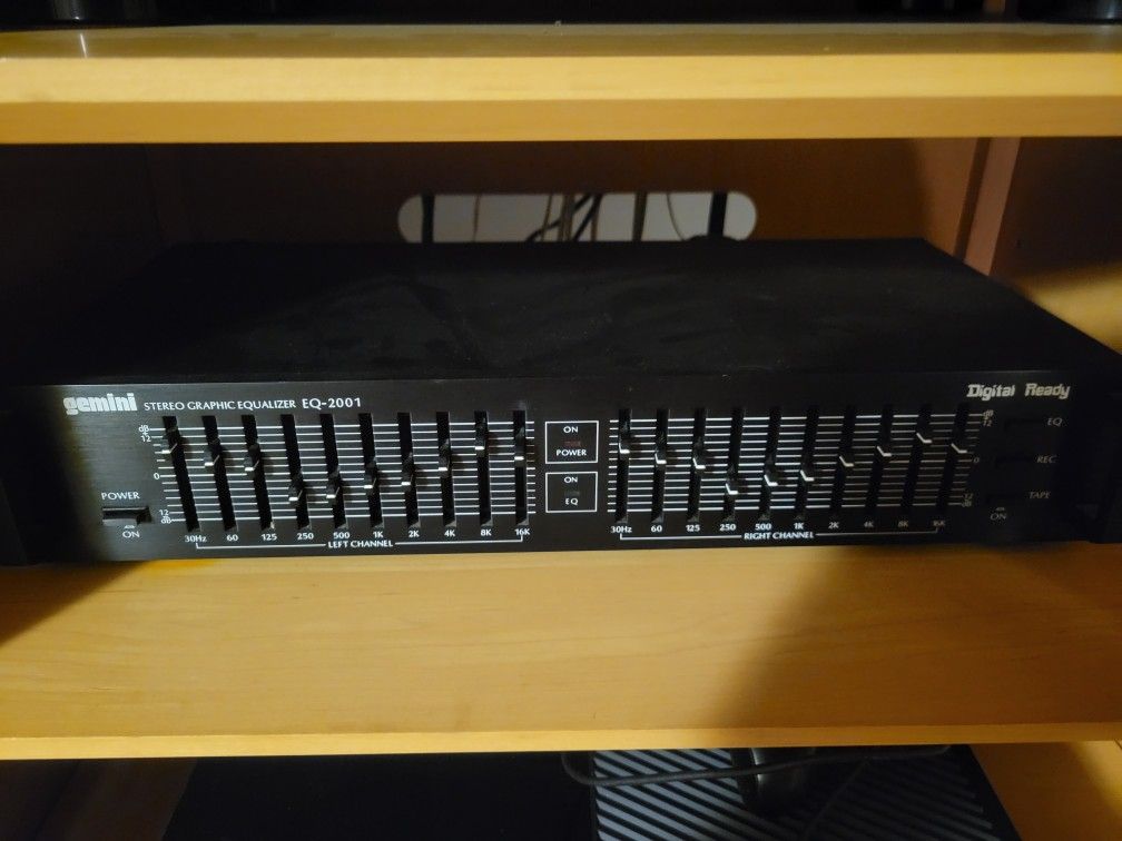 Gemini Stereo Graphic Equalizer EQ-2001