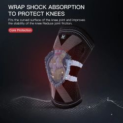 High Elastic Sports Knee Pad With Supports