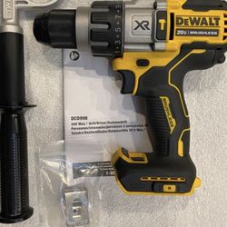 Brand New Dewalt 20v Xr Brushless 3-Speed Hammer Drill Power Detect Tool Only $100 Firm On Price