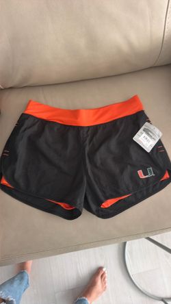Miami Hurricanes UM ladies short size medium