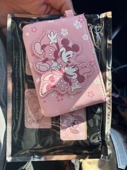 minnie and mickey coin purse