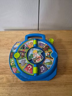 Fisher Price Little People World Of Animals See 'n Say With 2 Pages