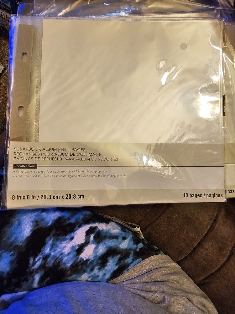 Scrapbook Album Refill Pages