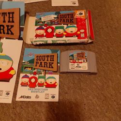 South Park N64 Cib