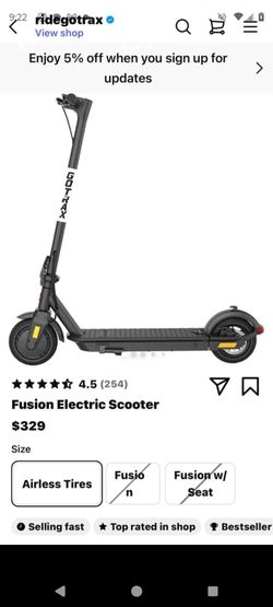 Go trax big electric scooter