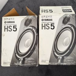 HS5 Monitors / Speakers 