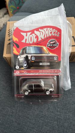 Hot Wheels Red Line Club 1976 Volkswagen Golf MK1 GTI Silver 1:64