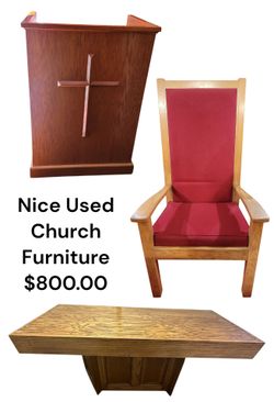Nice Used Church Furniture