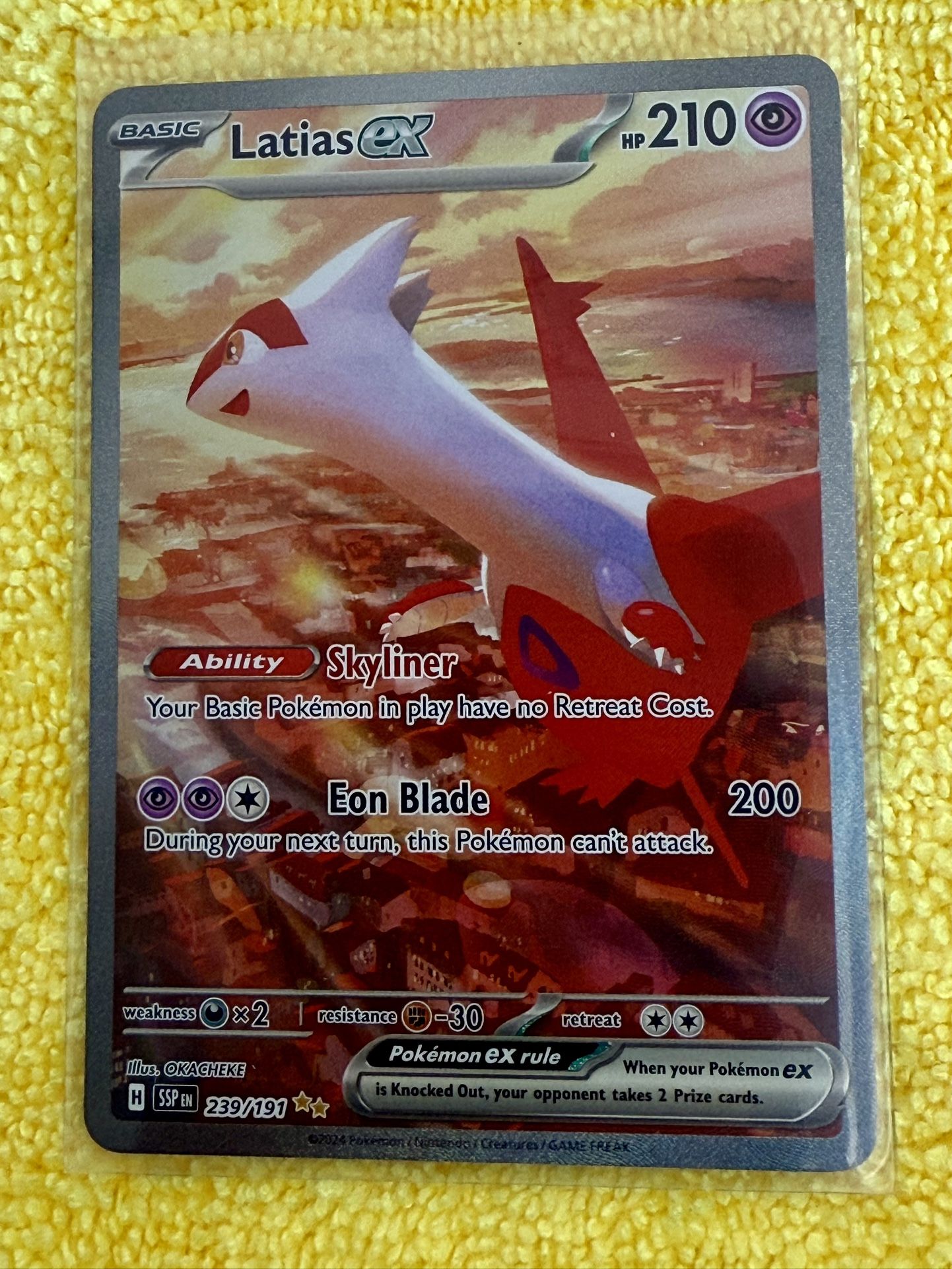 POKEMON LATIAS EX 239/191