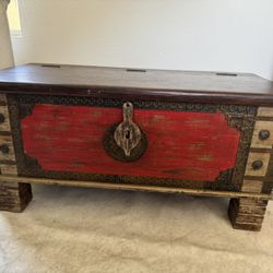 Beautiful Antique Trunk