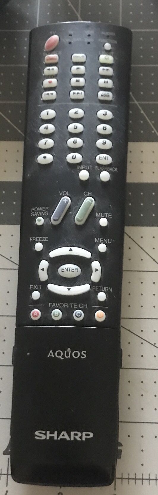 Original excellent condition Sharp Aquos TV GA759WJSA Remote Control w/batteries