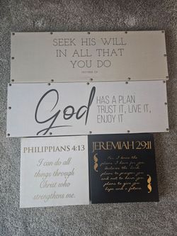 Bible Verse Wall Decor
