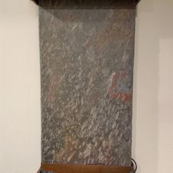 Wall Fountain and Light 