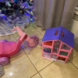 Toys For Girls Bicycle Doll House