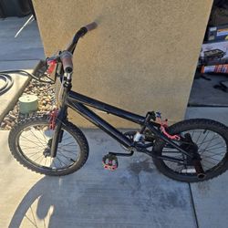 Black 18" BMX Bike