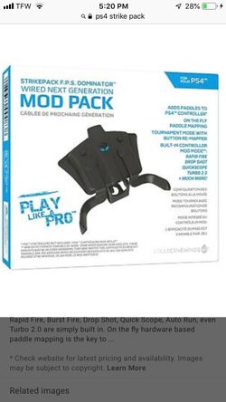 PS4 Strike Pack mods