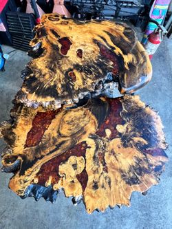 Burl Coffee Table
