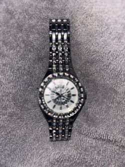 Bulova Phantom Women's Crystal Silver Dial Stainless Steel