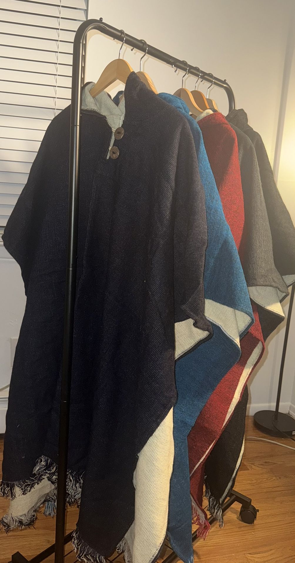 Otavalo Hooded Wool Ponchos -  $49 Each! Ecuador Imported