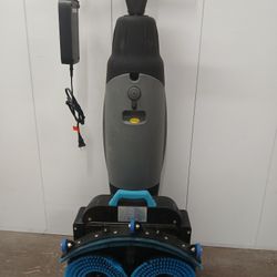 Two Brush Floor Scrubber  Mop Vacuum Cordless 36-Volt Battery Powered