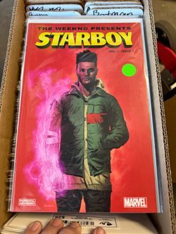 Starboy The Weeknd comic book second print comic book