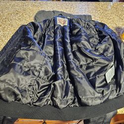 Levi's Men's Leather Jacket W/ Hood